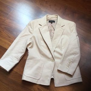 Cream Talbots Blazer
